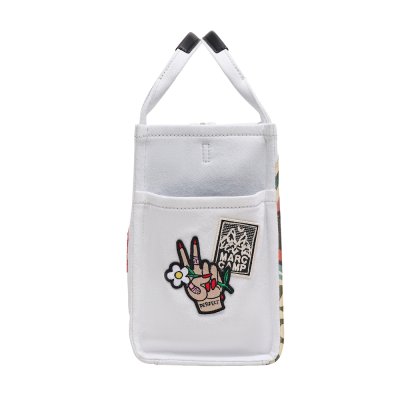 THE CAMP PATCHWORK DENIM MEDIUM TOTE BAG